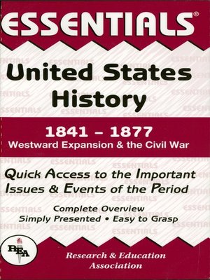 cover image of United States History: 1841 to 1877 Essentials